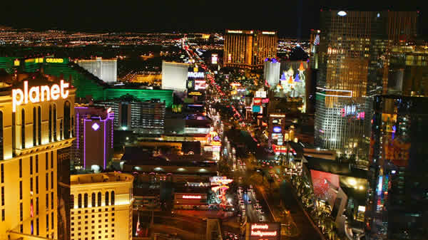 Las Vegas Nevada at Night